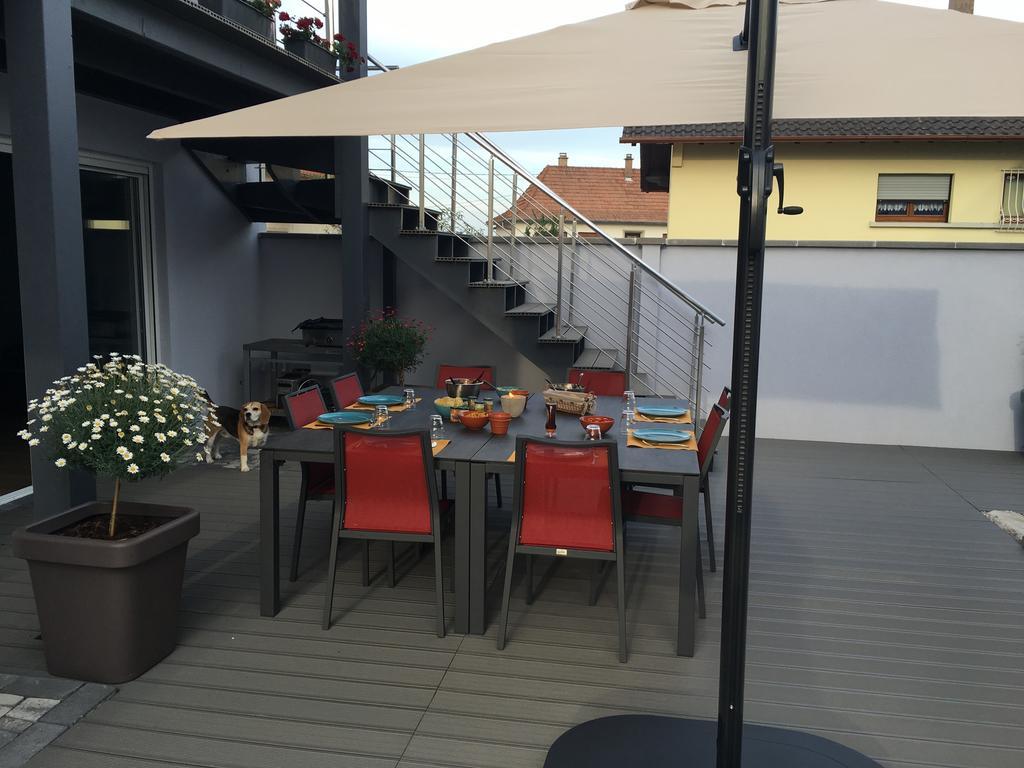 Ried &Co Bed & Breakfast Hoerdt Luaran gambar